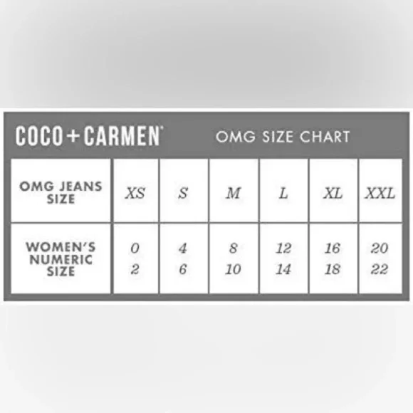 Coco + Carmen Blue omg skinny Jeans - Picture 7 of 7